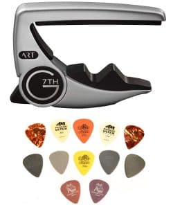 G7th Performance 3 ART Capo - 6 Cuerdas, Plata