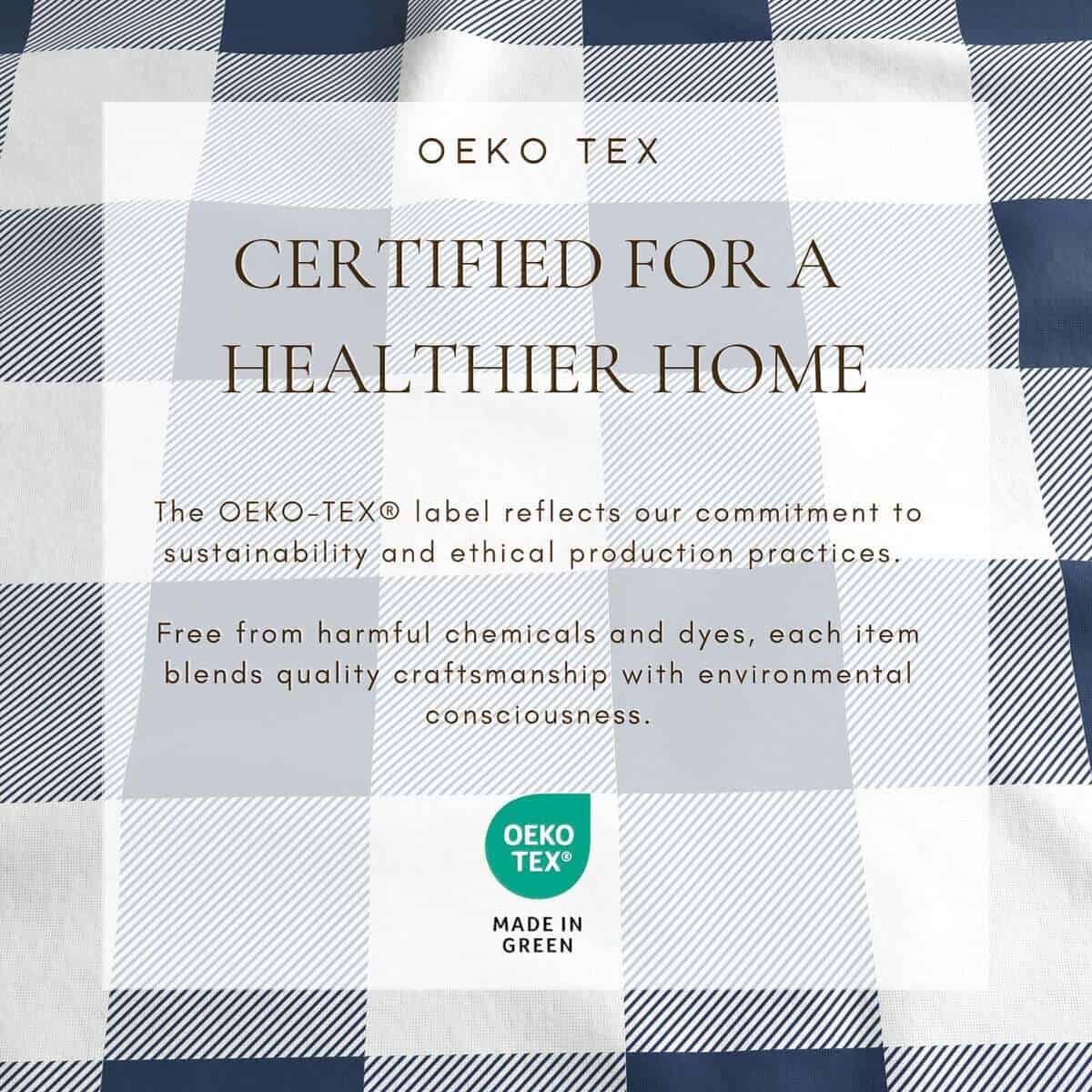 Juego de sábanas de franela Great Bay Home -Buffalo Check - - Imagen 6