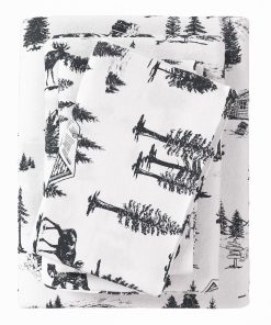 Juego de sábanas de franela Great Bay Home -December Frost