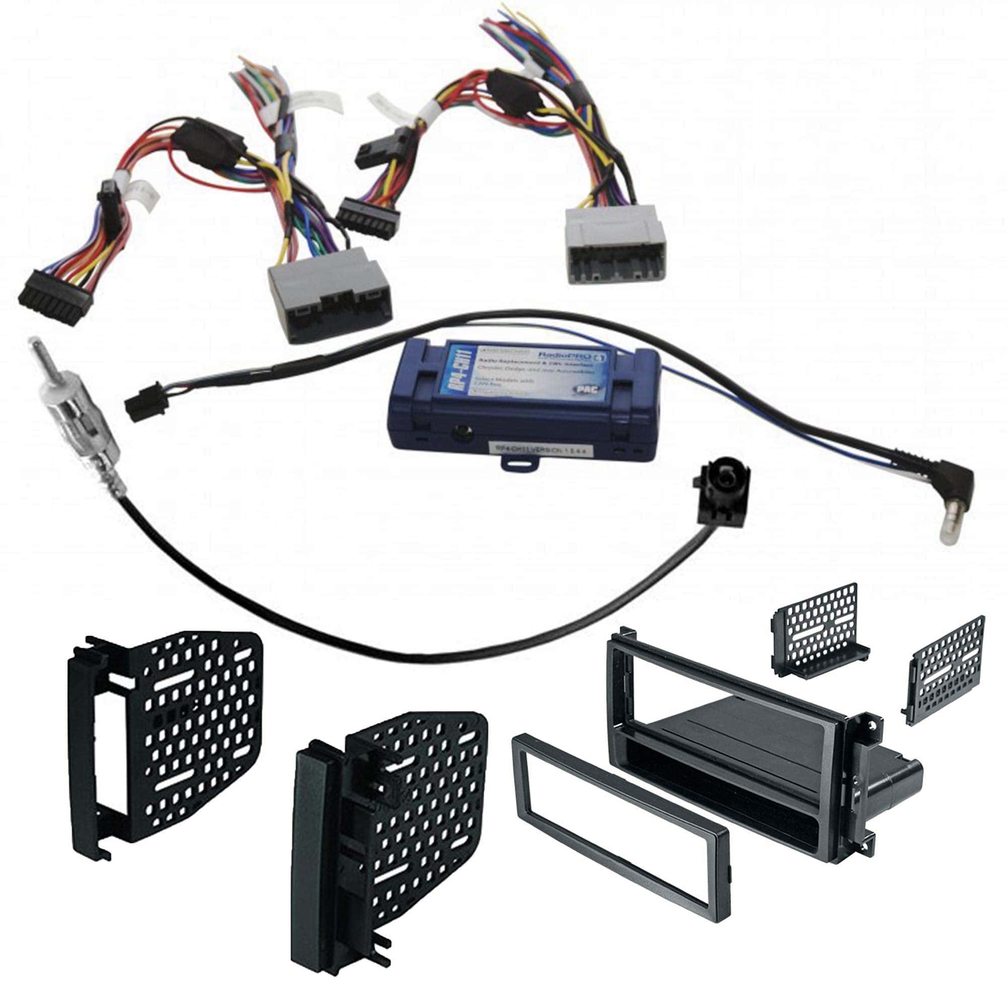 Paquete de Panel de Tablero de Doble DIN PAC RP4-CH11 para