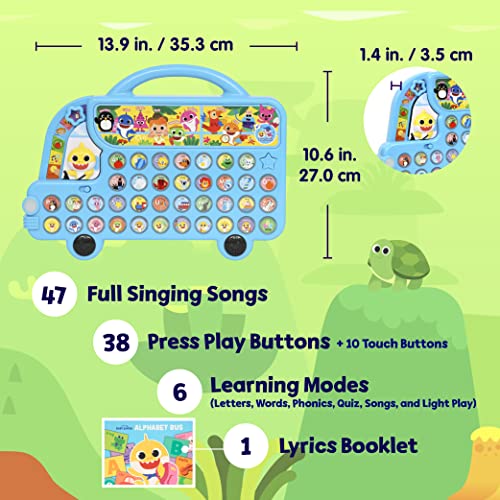 Pad de Sonido del Autobús ABC del Bebé Tiburón Pinkfong | - Imagen 5
