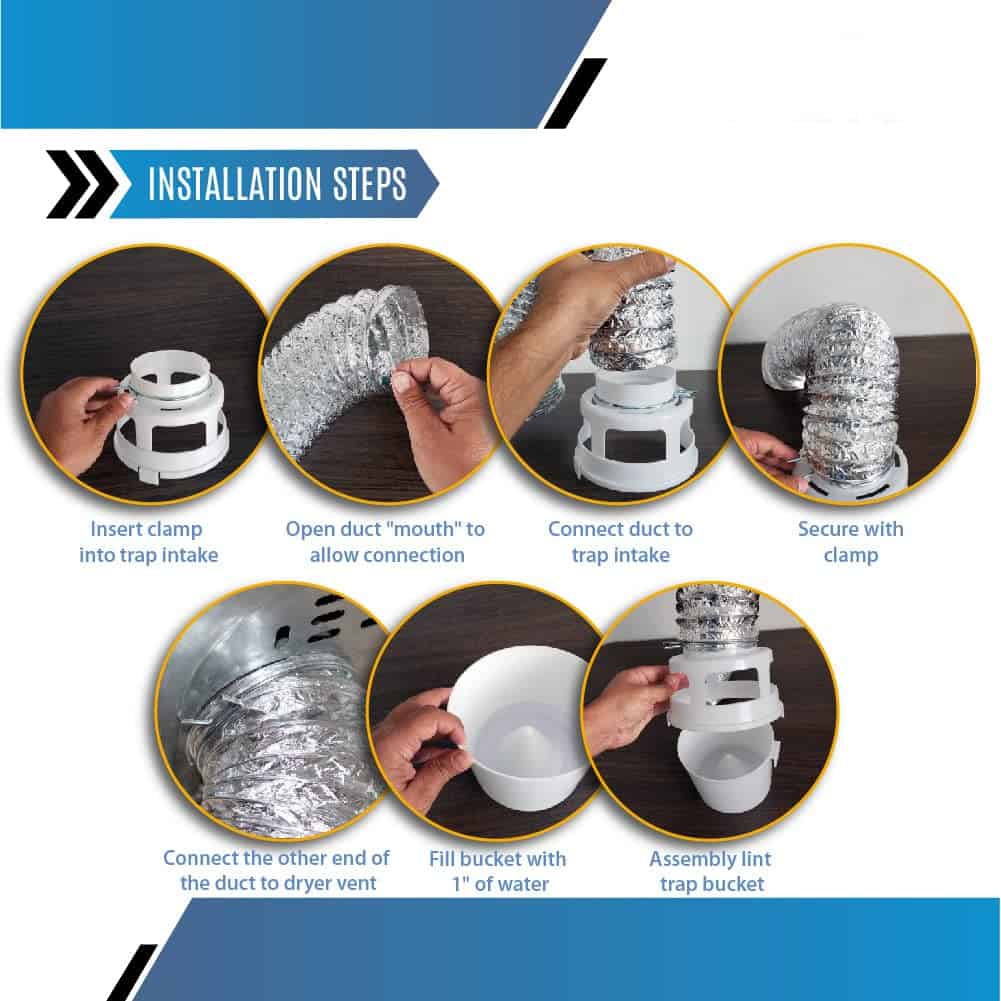 Kit de Ventilación Interior para Secadora con Cubo de - Imagen 4