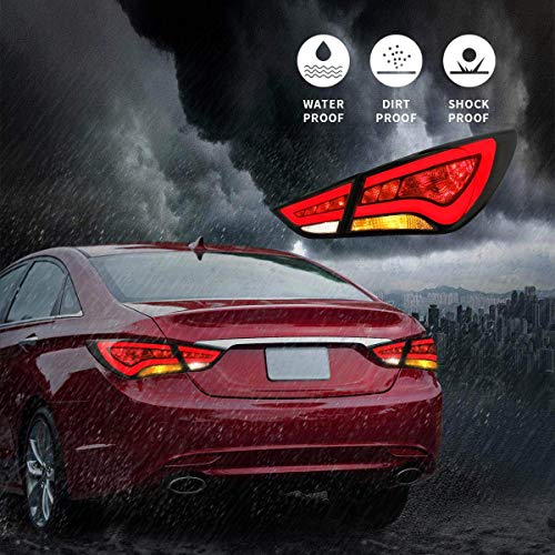 Faros traseros LED VLAND compatibles para Hyundai Sonata - Imagen 10
