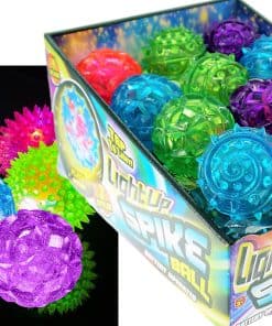 Pelota con Luces (24 Pelotas) Pelotas con Púas de Goma para