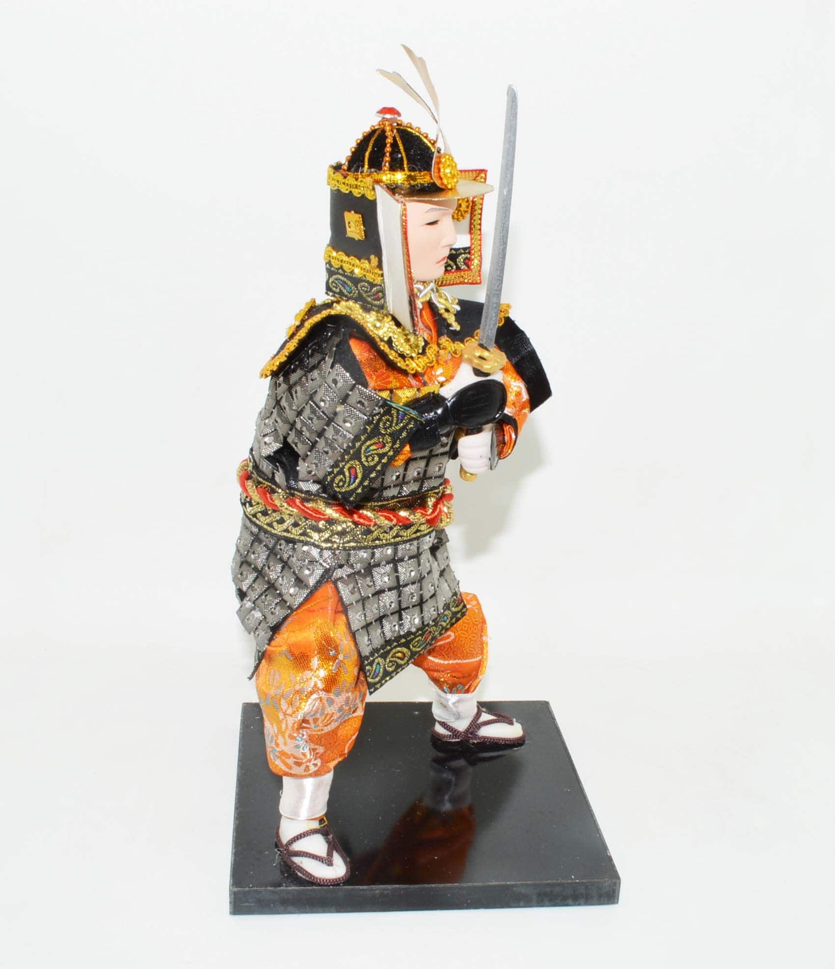 Muñeco de Guerrero Japonés, Samurai, 30cm/12 pulgadas, - Imagen 3