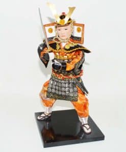 Muñeco de Guerrero Japonés, Samurai, 30cm/12 pulgadas,