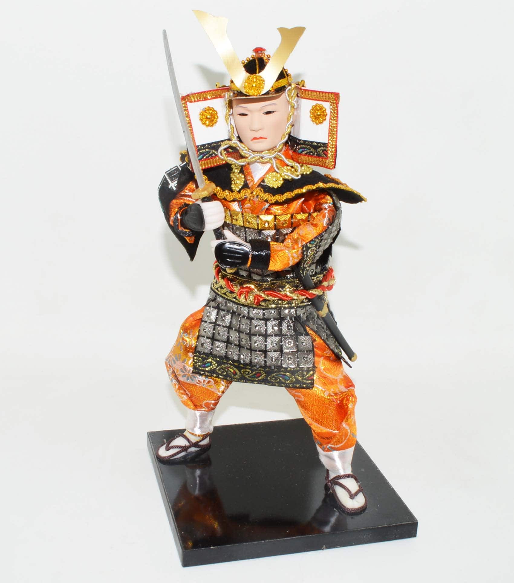 Muñeco de Guerrero Japonés, Samurai, 30cm/12 pulgadas,