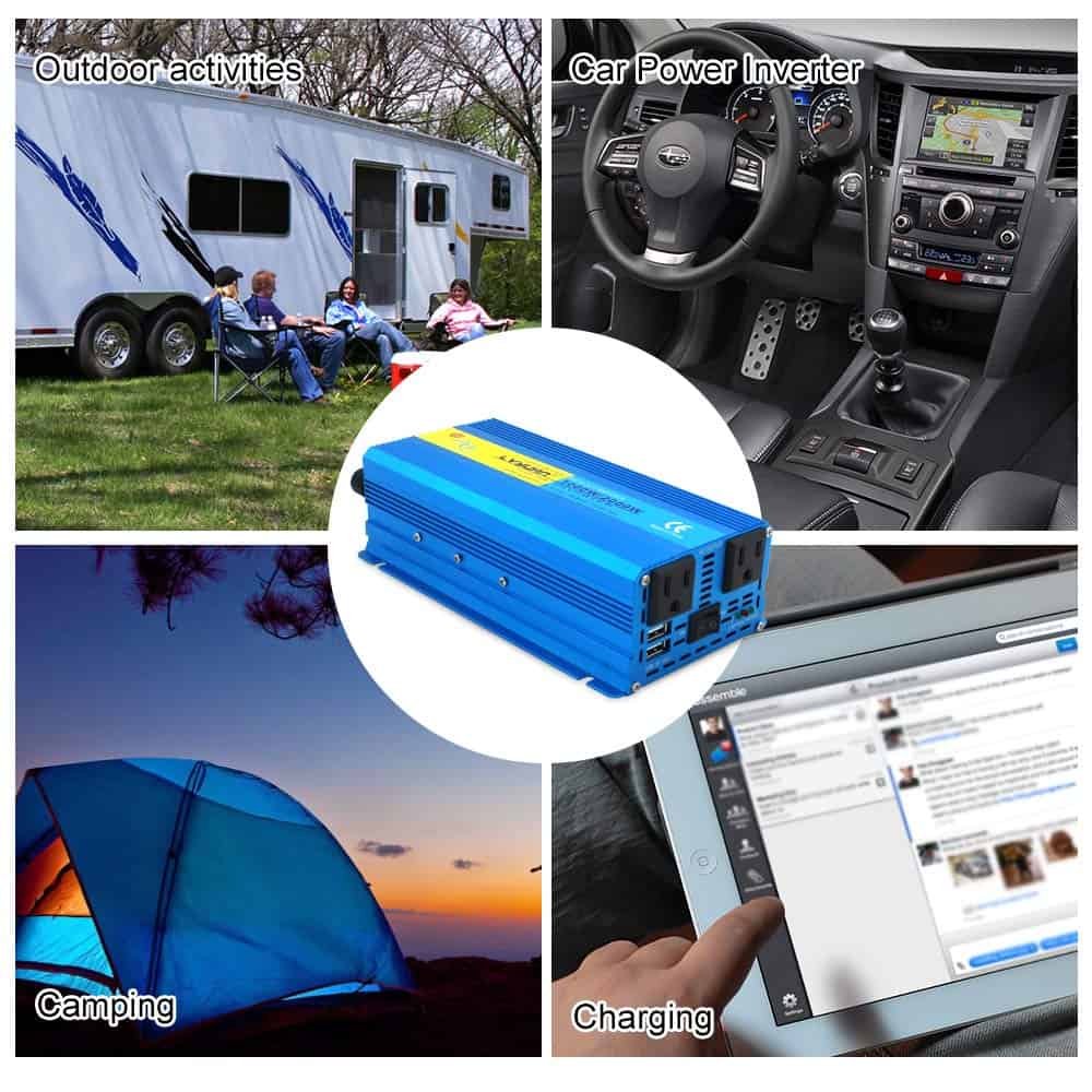 Inversor de corriente de onda sinusoidal pura Cantonape - Imagen 6