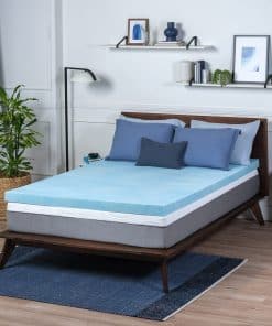 Topper de colchón de espuma viscoelástica de Gel Swirl de 2