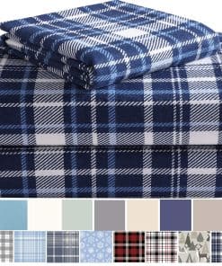 Juego de Sábanas de Franela de Algodón Turco Morgan Home