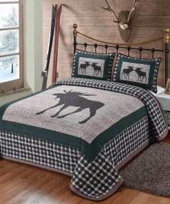 Edredón King Size BestGiftEver con diseño único de cuadros