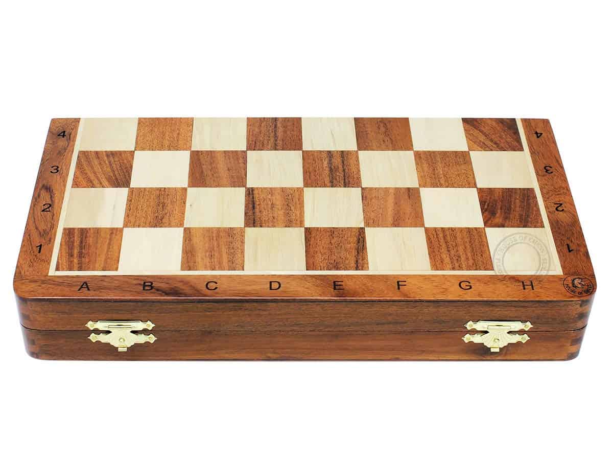 House of Chess - Juego de Ajedrez de Madera Golden Acacia - Imagen 5