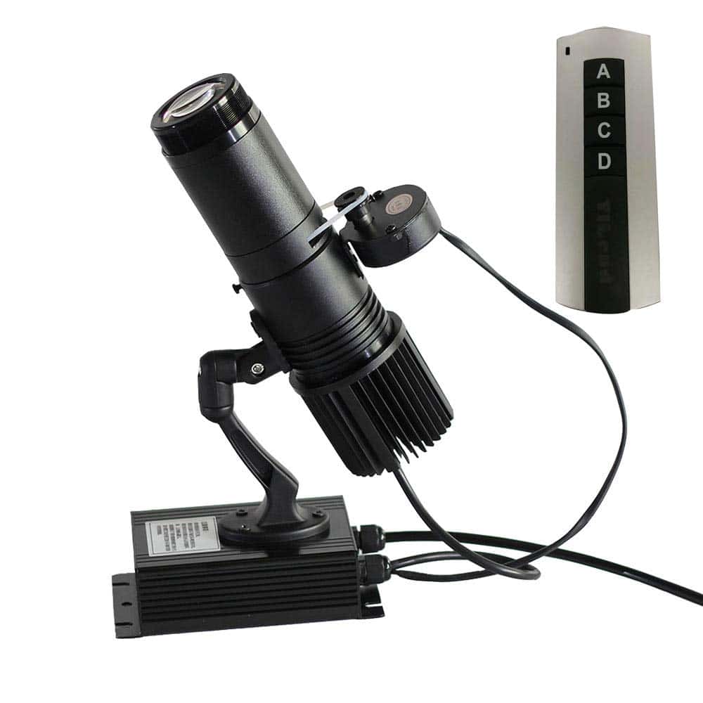 Proyector de Logo LED GOBO 30W con Control Remoto Luz de