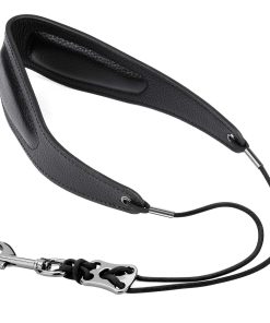 Correa de Saxofón de Piel Genuina Rinastore con Almohadilla