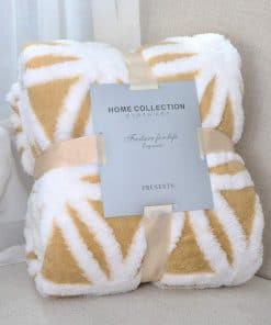 Manta de Sherpa de Felpa de LOMAO, Manta Suave de Doble