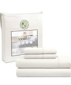 Set de Sábanas Casa Platino de 1000 Hilos, Tamaño King, 4