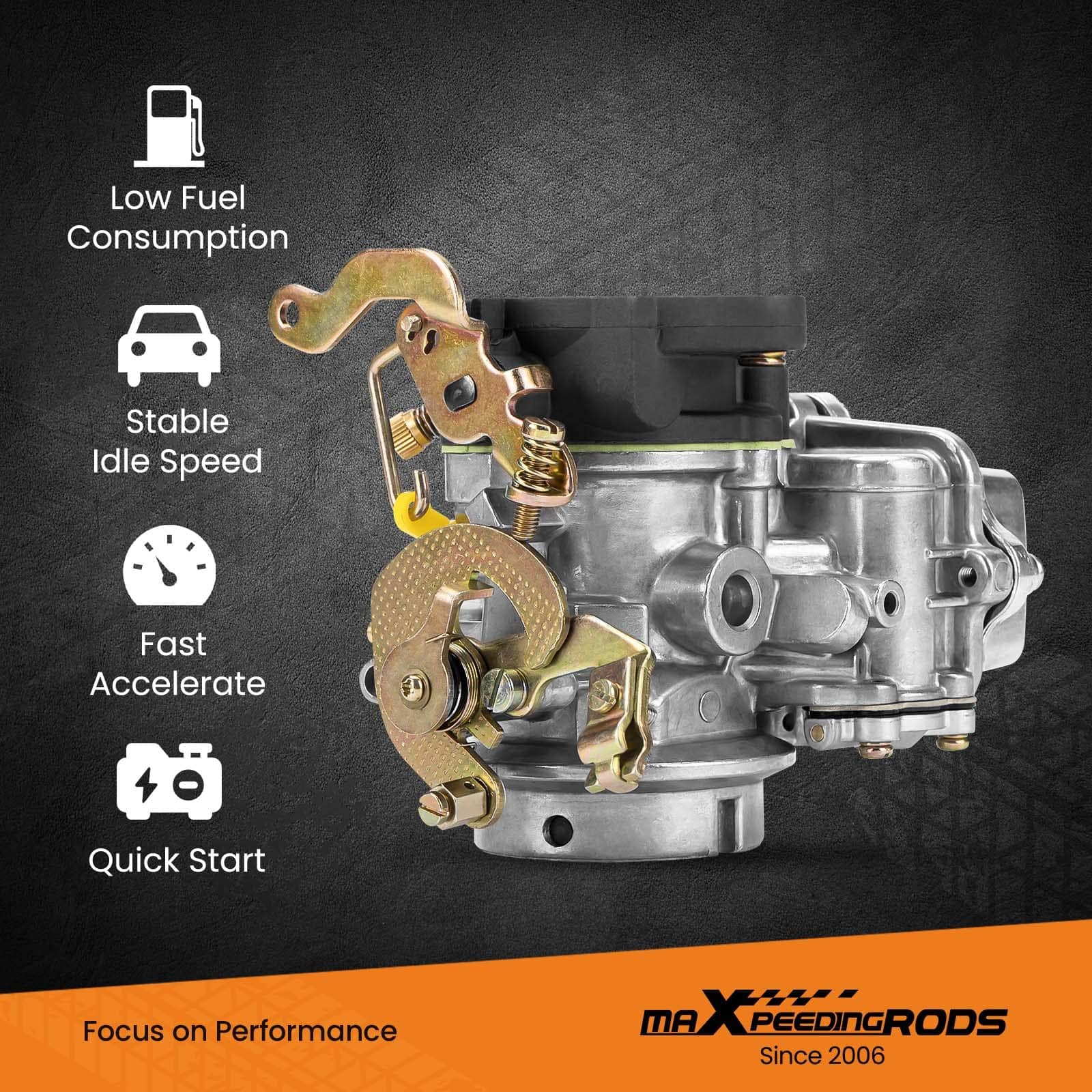 Carburador de 1 Barril Waverspeed para Ford 1957 1960 1962 - Imagen 6