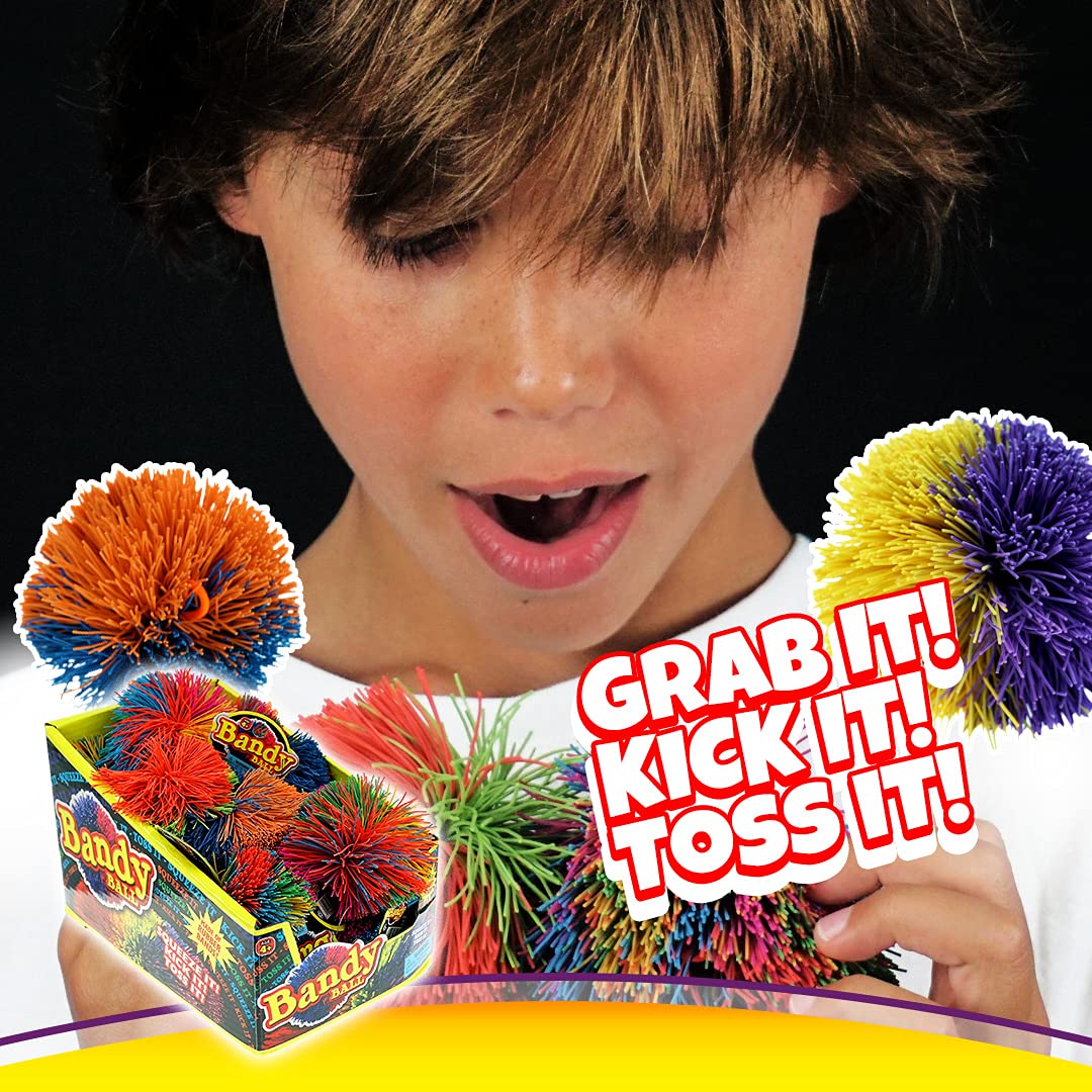 JA-RU Rainbow Bandy Ball (24 pelotas de hule elásticas - Imagen 6