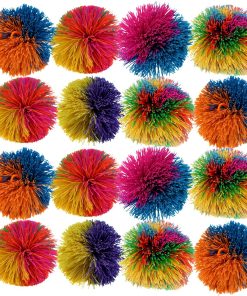 JA-RU Rainbow Bandy Ball (24 pelotas de hule elásticas