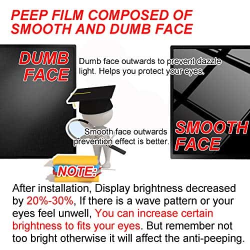 MAYAMANG Protector de Pantalla de Privacidad de 24" - Imagen 5