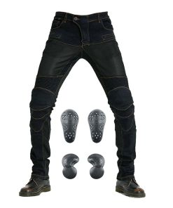 Pantalones de Moto de Verano Transpirables con Protectores