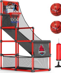 BESTKID BALL Juego de Baloncesto para Niños Single Shot