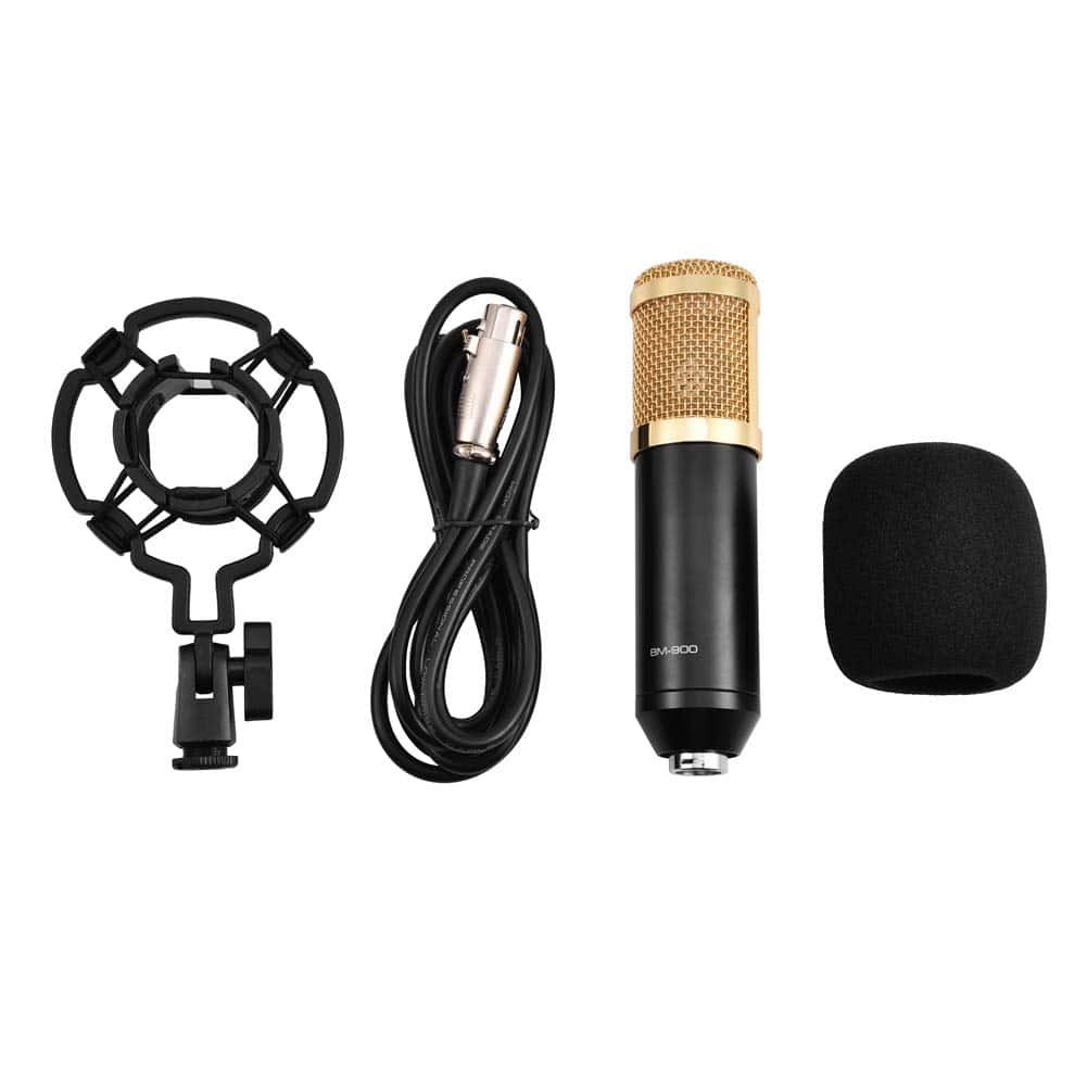 Kit de Micrófono de Condensador Cardioid Tihebeyan BM-900, - Imagen 7