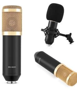 Kit de Micrófono de Condensador Cardioid Tihebeyan BM-900,