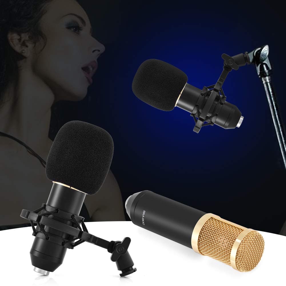 Kit de Micrófono de Condensador Cardioid Tihebeyan BM-900, - Imagen 6