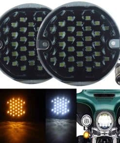 Kit de luces intermitentes LED de 3 1/4" estilo lente plana
