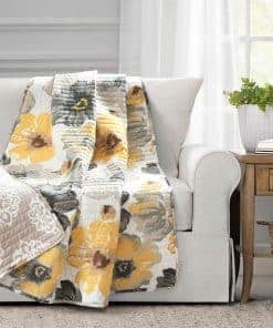 Manta Reversible Leah de Lush Decor, 50" W x 60" L,