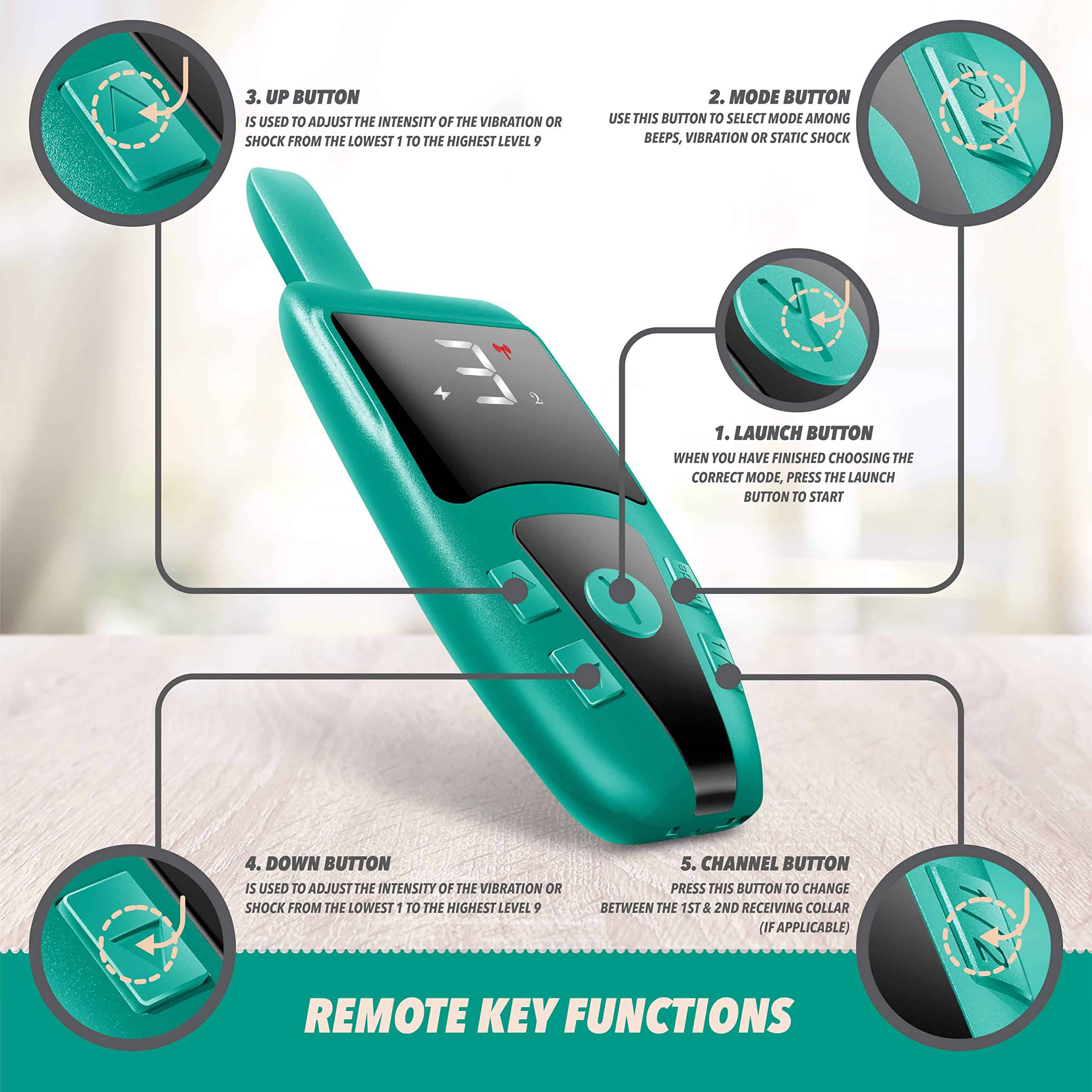 Collar de entrenamiento para perros Ruff 'n Ruffus - Imagen 7