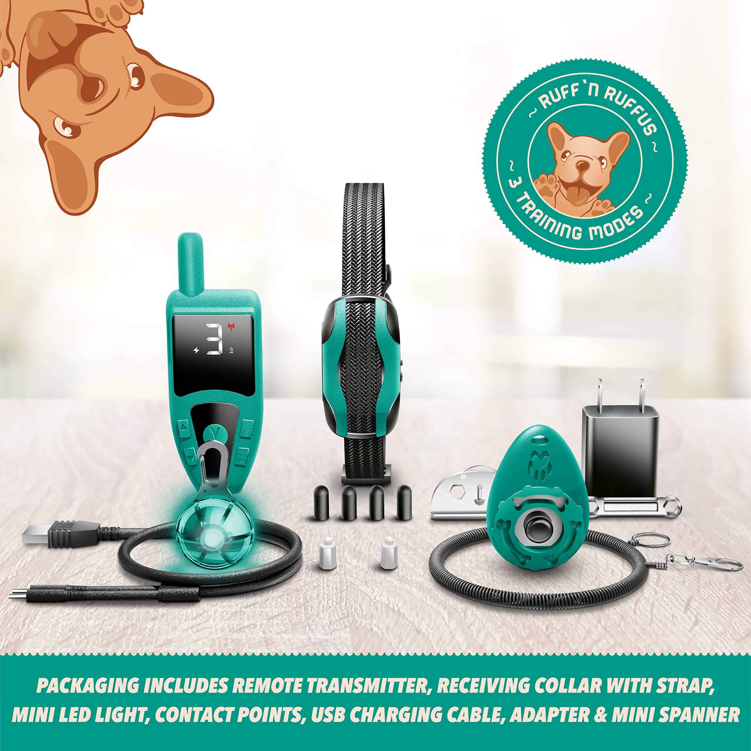 Collar de entrenamiento para perros Ruff 'n Ruffus - Imagen 3