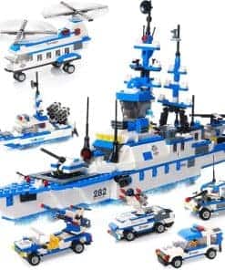 Kit de 1169 Piezas de Bloques de Construcción de Barco de