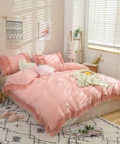 Juego de Funda Nórdica Softta 3 Piezas (1 Funda -Rosa