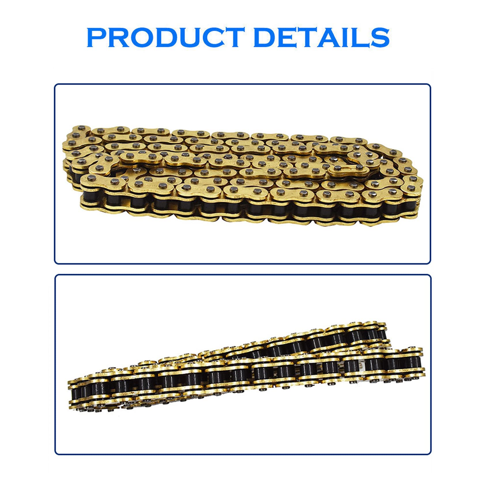 Cadena de transmisión labwork color dorado con O-Ring - Imagen 3