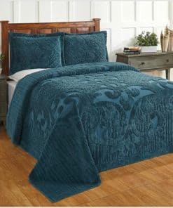 Colcha de Algodón Chenille 100% de Better Trends con Patrón