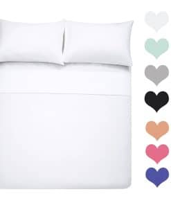 Juego de sábanas Best Season de tamaño completo, 400 hilos