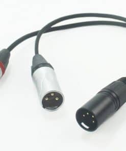 Cable Adaptador de Audífonos de Audio Plateado Youkamoo de