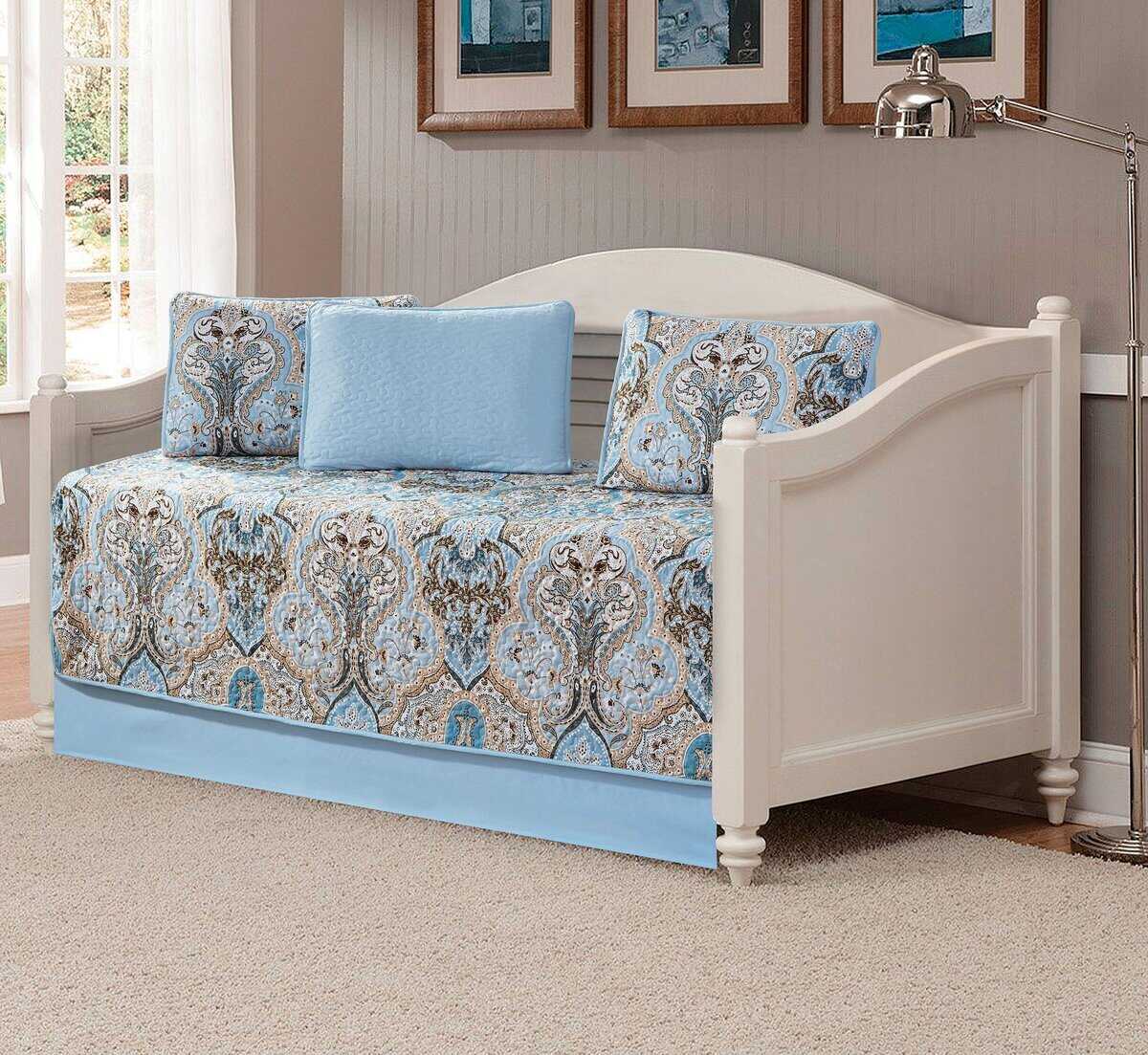 Juego de 5 piezas de colchas acolchadas para cama