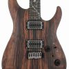 Guitarra Eléctrica Schecter C-1 Exotic Ebony - Satin Natural