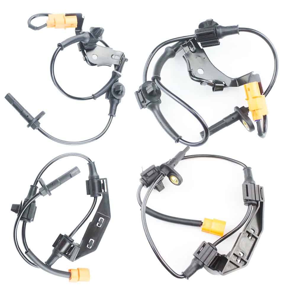 VCAUTO Set de 4 Sensores de Velocidad de las Ruedas ABS