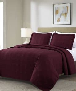 Set de Colcha Chezmoi Collection Kingston de 3 Piezas