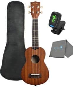 Ukulele Soprano Makala de Kala MK-S con un Bolso, Afinador
