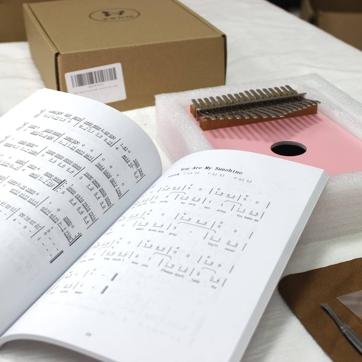 Kalimba 17 Keys Mbira African Finger Piano Kalimba - Imagen 6