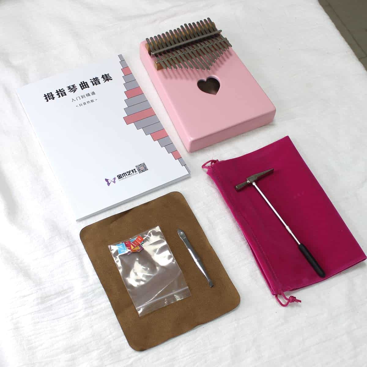 Kalimba 17 Keys Mbira African Finger Piano Kalimba - Imagen 4