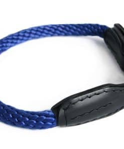 Collar para Perro Alvalley de Cuerda y Cuero con Hebilla -