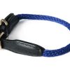 Collar de perro Alvalley Rope & Leather con hebilla -