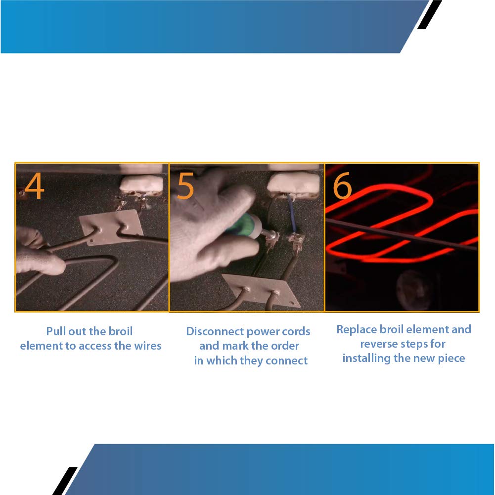 Elemento de Broil de 3000w para GE Reemplaza AP2031008 - Imagen 7