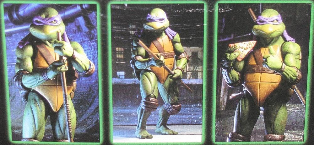 Figura de acción coleccionable NECA TMNT Donnie - Juguete - Imagen 6